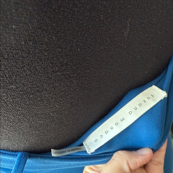 Susana Monaco Revolve Square Wire Midi Dress Calypso - Picture 5 of 7